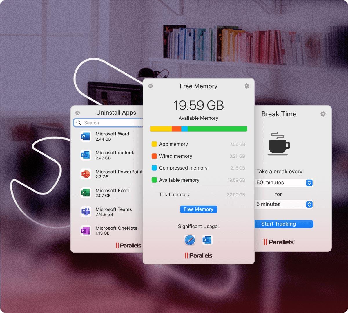And so much more with Parallels Desktop for Mac